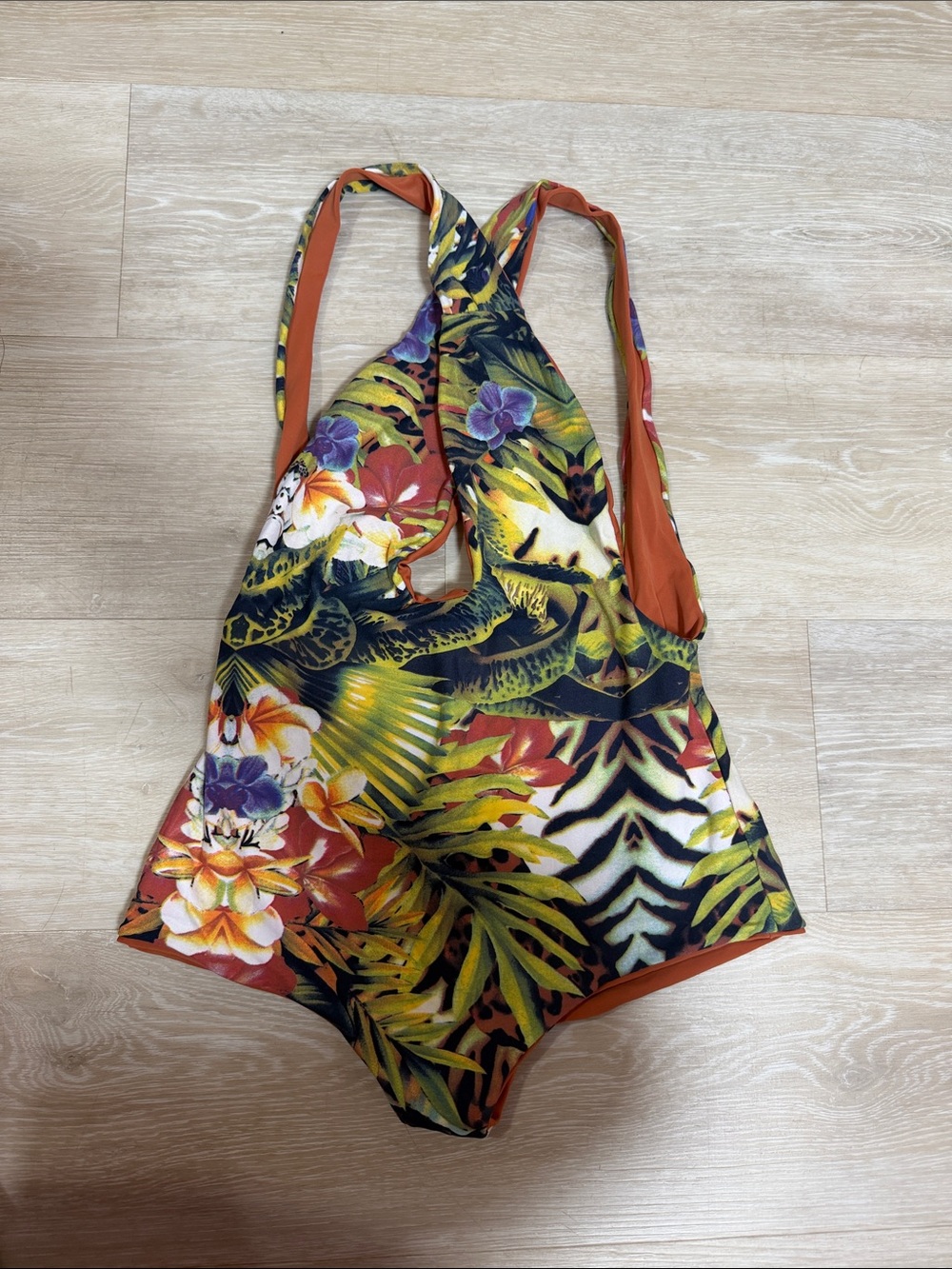 Montce Swim Tropical One Piece Swimsuit